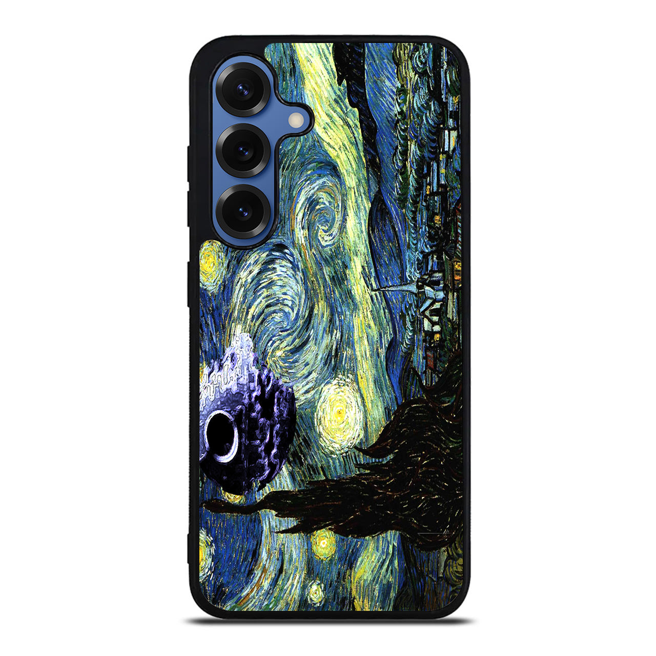 Skellington on a Starry Night Samsung Galaxy S25 / S25 Plus Case