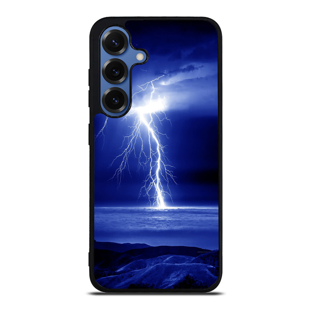 Thunder Over The Sea Samsung Galaxy S25 / S25 Plus Case