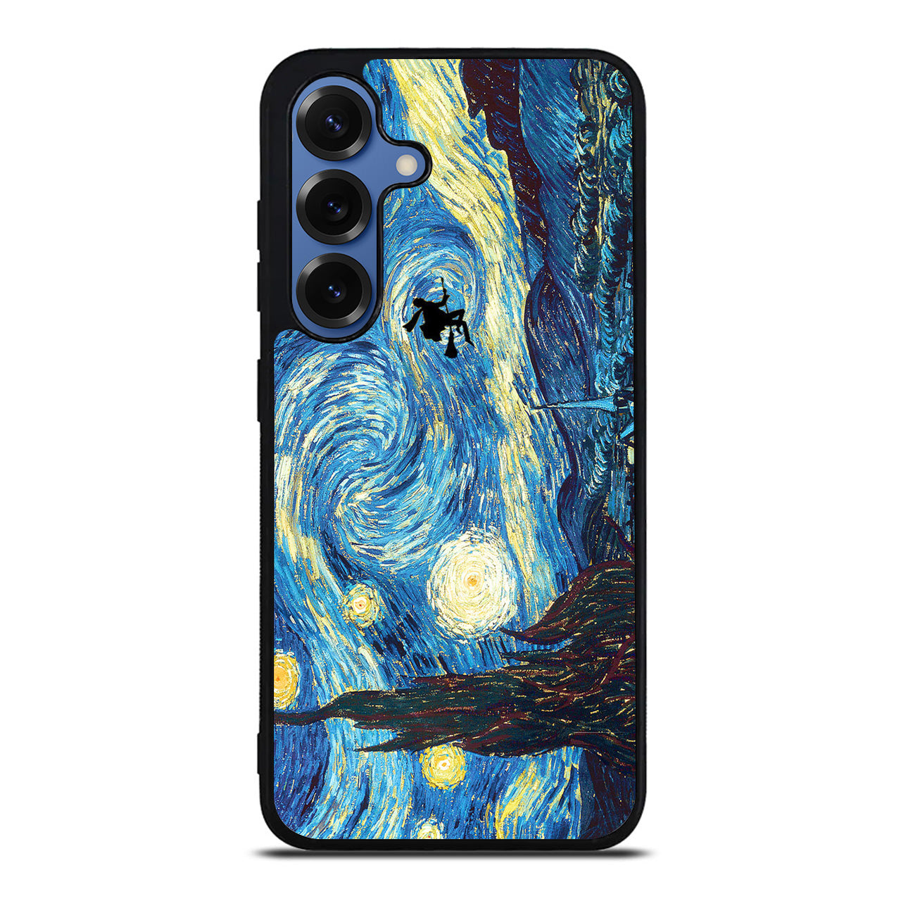 Witch on The Starry Night Sky Samsung Galaxy S25 / S25 Plus Case