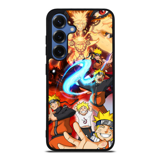 Evolution Of Naruto Uzumaki Samsung Galaxy S25 / S25 Plus Case