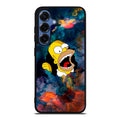 Homer Behind The Black Hole Samsung Galaxy S25 / S25 Plus Case