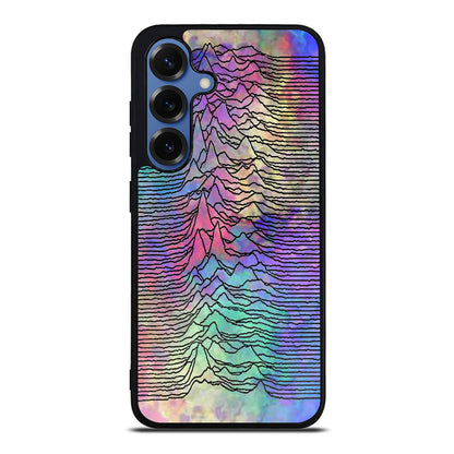 Joy Division Unknown Pleasures Colorful Samsung Galaxy S25 / S25 Plus Case