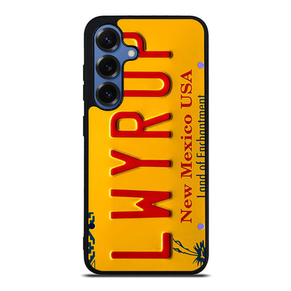 LWYRUP License Plate Samsung Galaxy S25 / S25 Plus Case