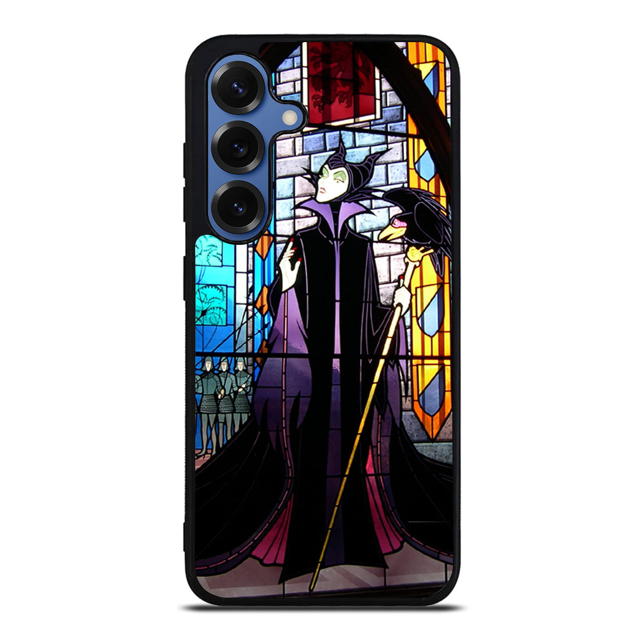 Maleficent Sleeping Beauty Glass Art Samsung Galaxy S25 / S25 Plus Case