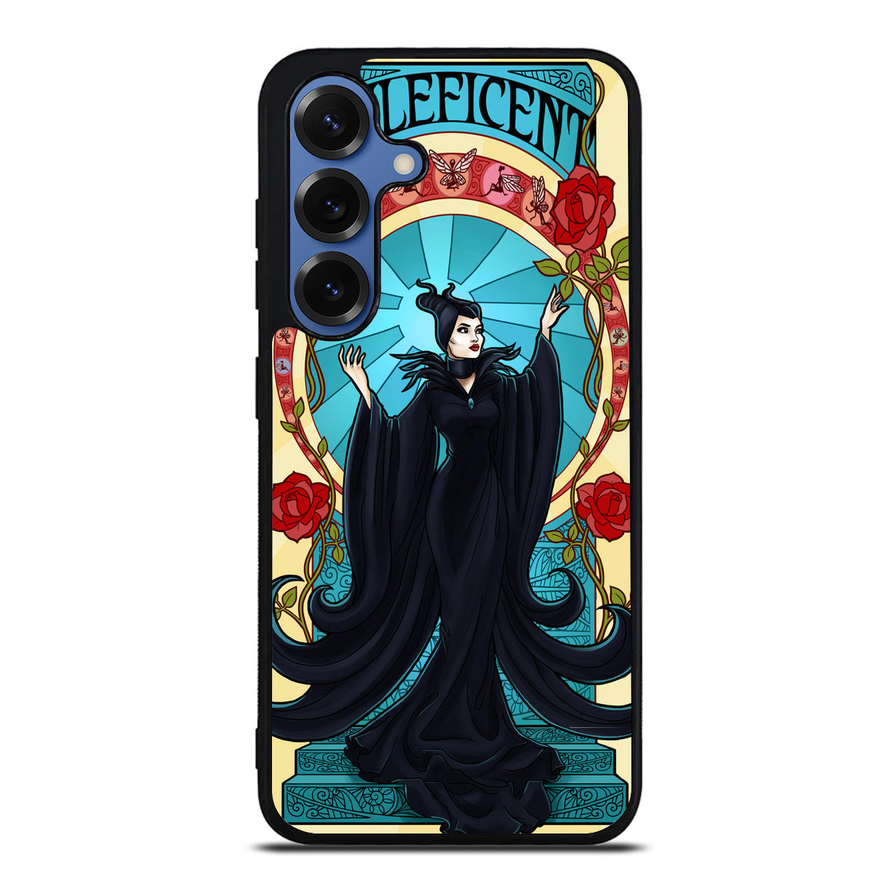 Maleficent With Flower Samsung Galaxy S25 / S25 Plus Case