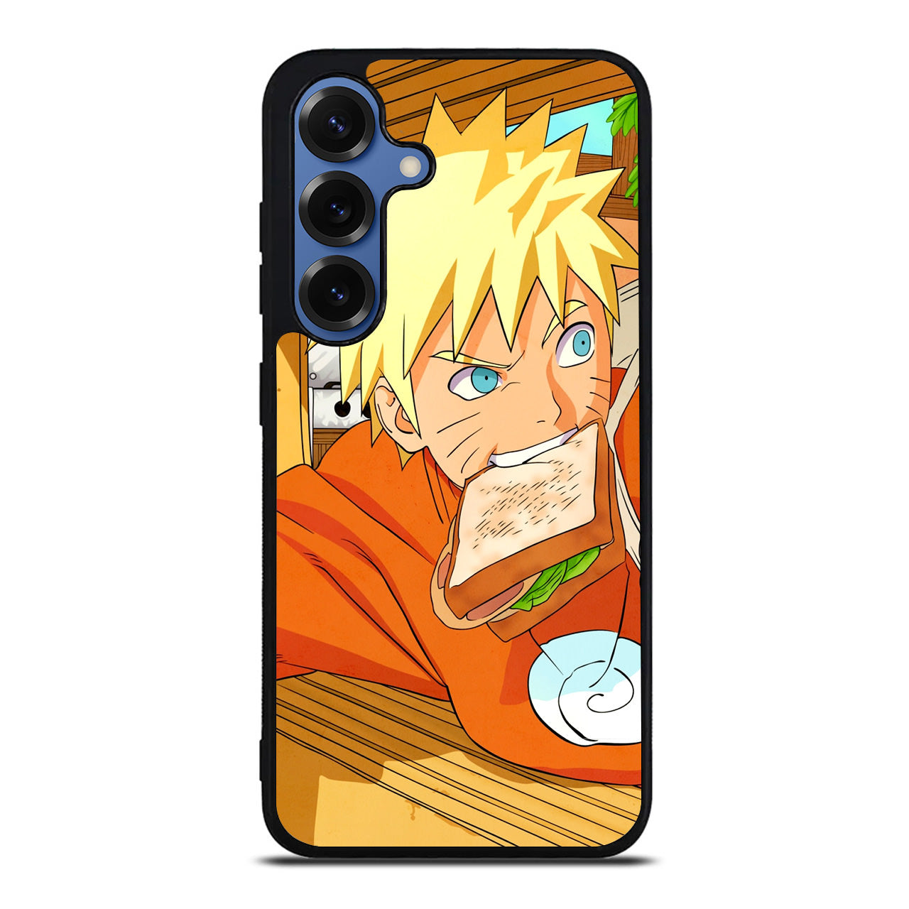 Naruto Eats Sandwich Samsung Galaxy S25 / S25 Plus Case