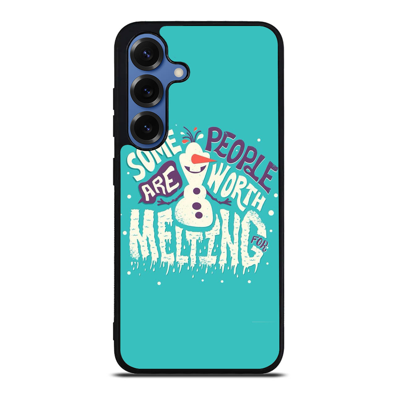 Olaf Frozen Is Melting Samsung Galaxy S25 / S25 Plus Case