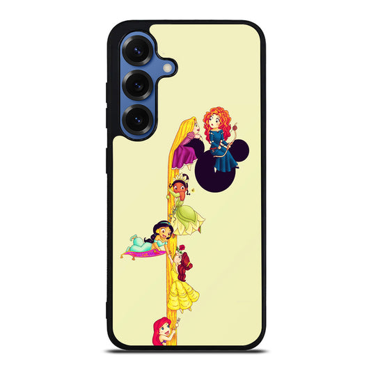 Princesses Climbing Rapunzel's Hair Samsung Galaxy S25 / S25 Plus Case