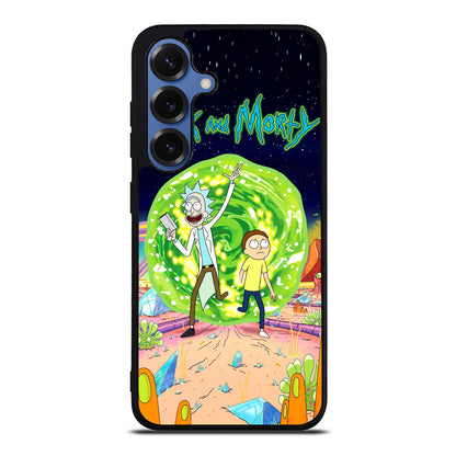 Rick And Morty Portal Gun Samsung Galaxy S25 / S25 Plus Case