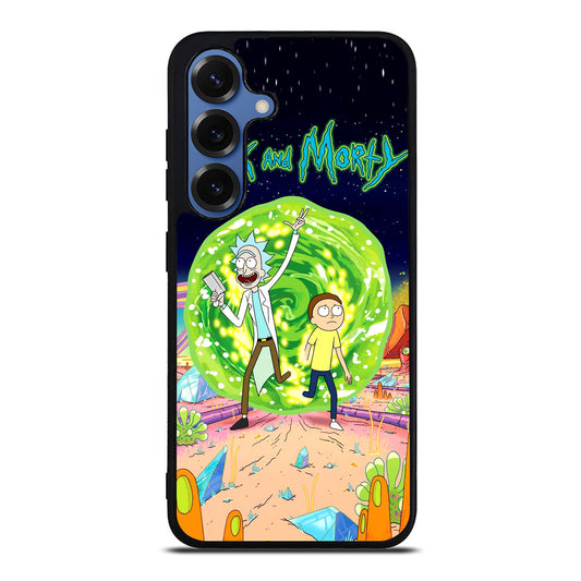 Rick And Morty Portal Gun Samsung Galaxy S25 / S25 Plus Case