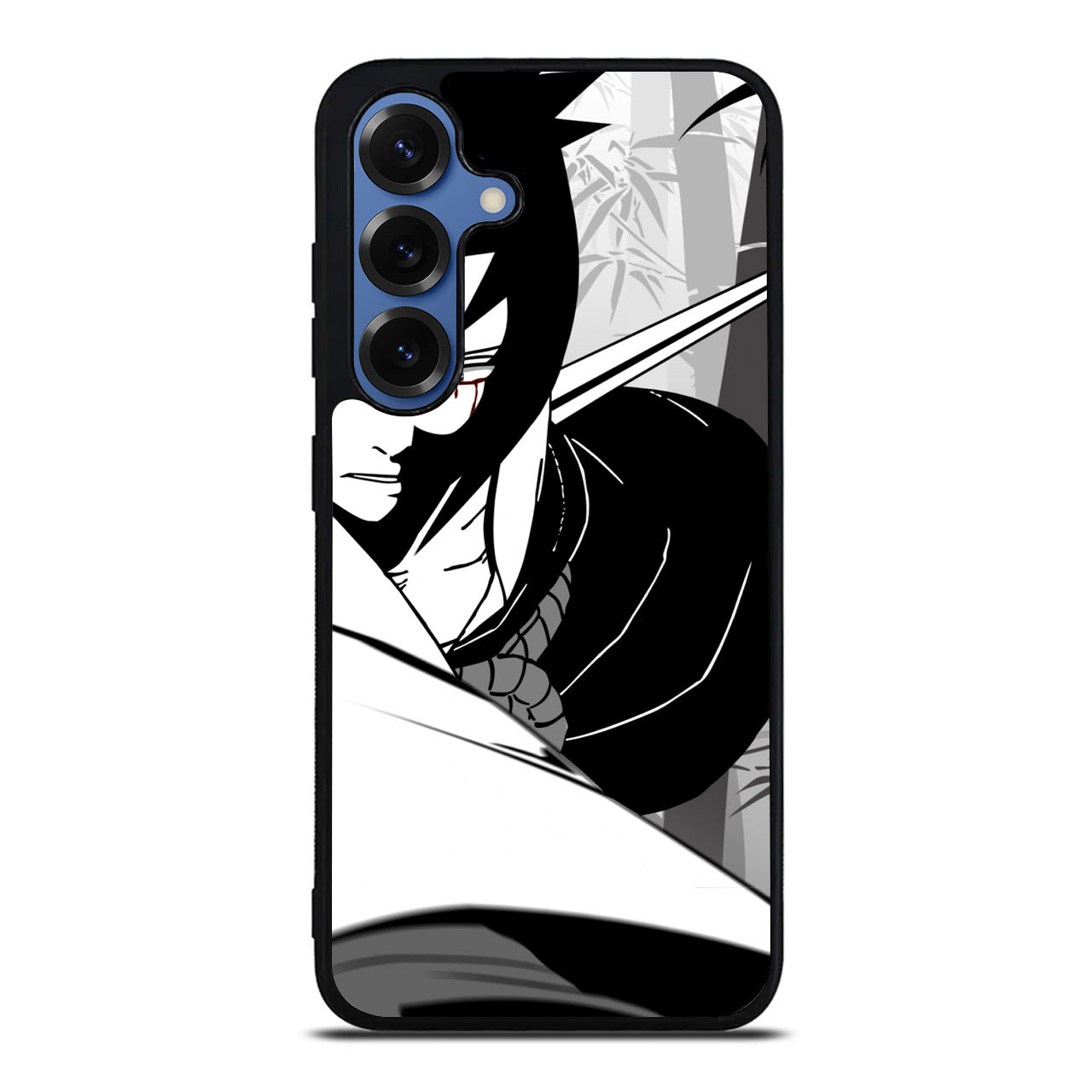 Sasuke Uchiha B&W Samsung Galaxy S25 / S25 Plus Case