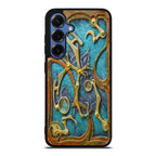 Steampunk Book Cover Samsung Galaxy S25 / S25 Plus Case