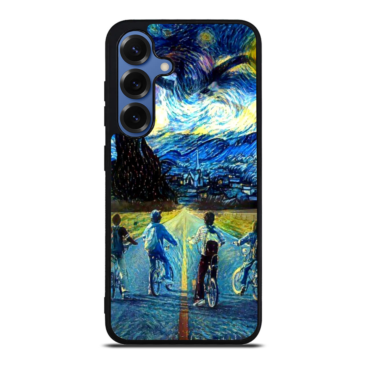 Stranger At Starry Night Samsung Galaxy S25 / S25 Plus Case