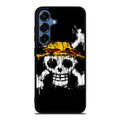 Straw Hat Pirate Logo Paint Samsung Galaxy S25 / S25 Plus Case