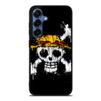Straw Hat Pirate Logo Paint Samsung Galaxy S25 / S25 Plus Case