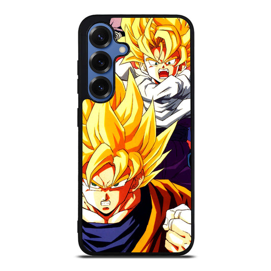 Super Saiyan Goku And Gohan Samsung Galaxy S25 / S25 Plus Case