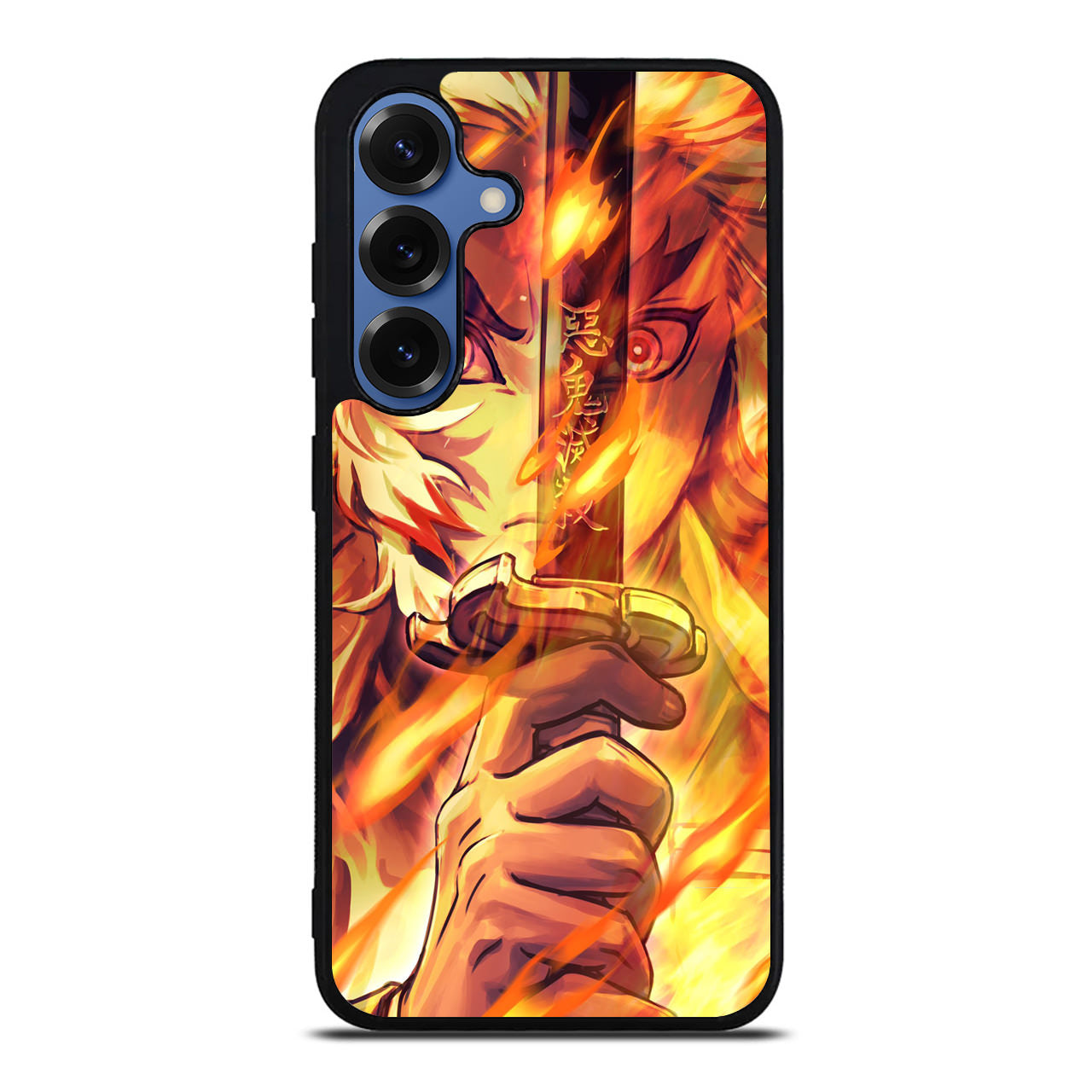 Kyojuro Rengoku Flame Sword Samsung Galaxy S25 / S25 Plus Case