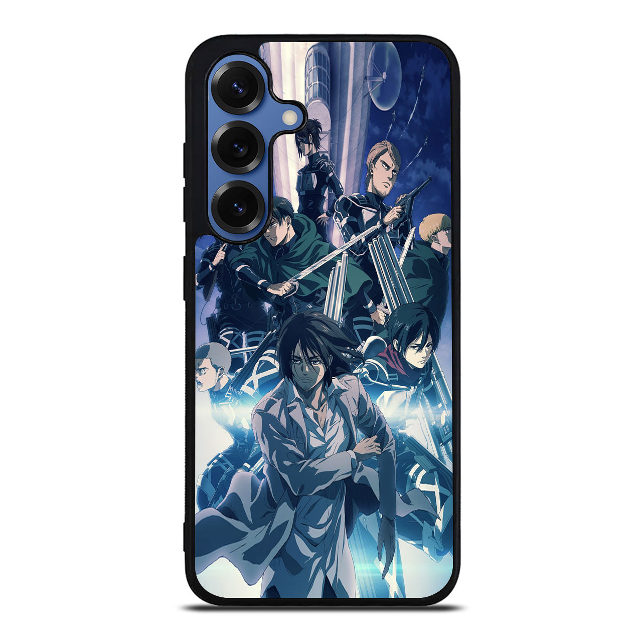 Poster Attack on Titan Final Season Samsung Galaxy S25 / S25 Plus Case