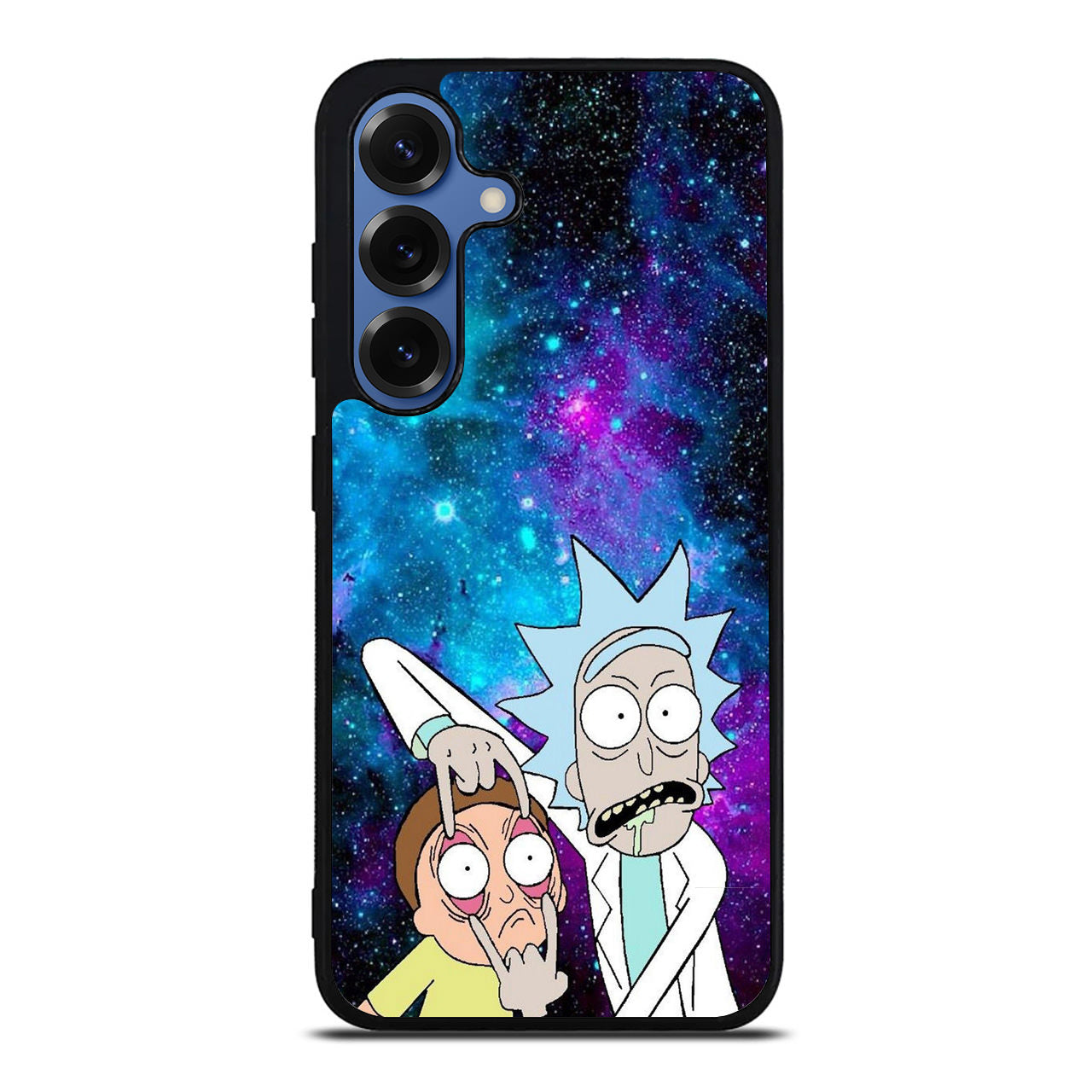 Rick And Morty Open Your Eyes Samsung Galaxy S25 / S25 Plus Case