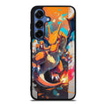 Charizard Inferno on Canvas Samsung Galaxy S25 / S25 Plus Case