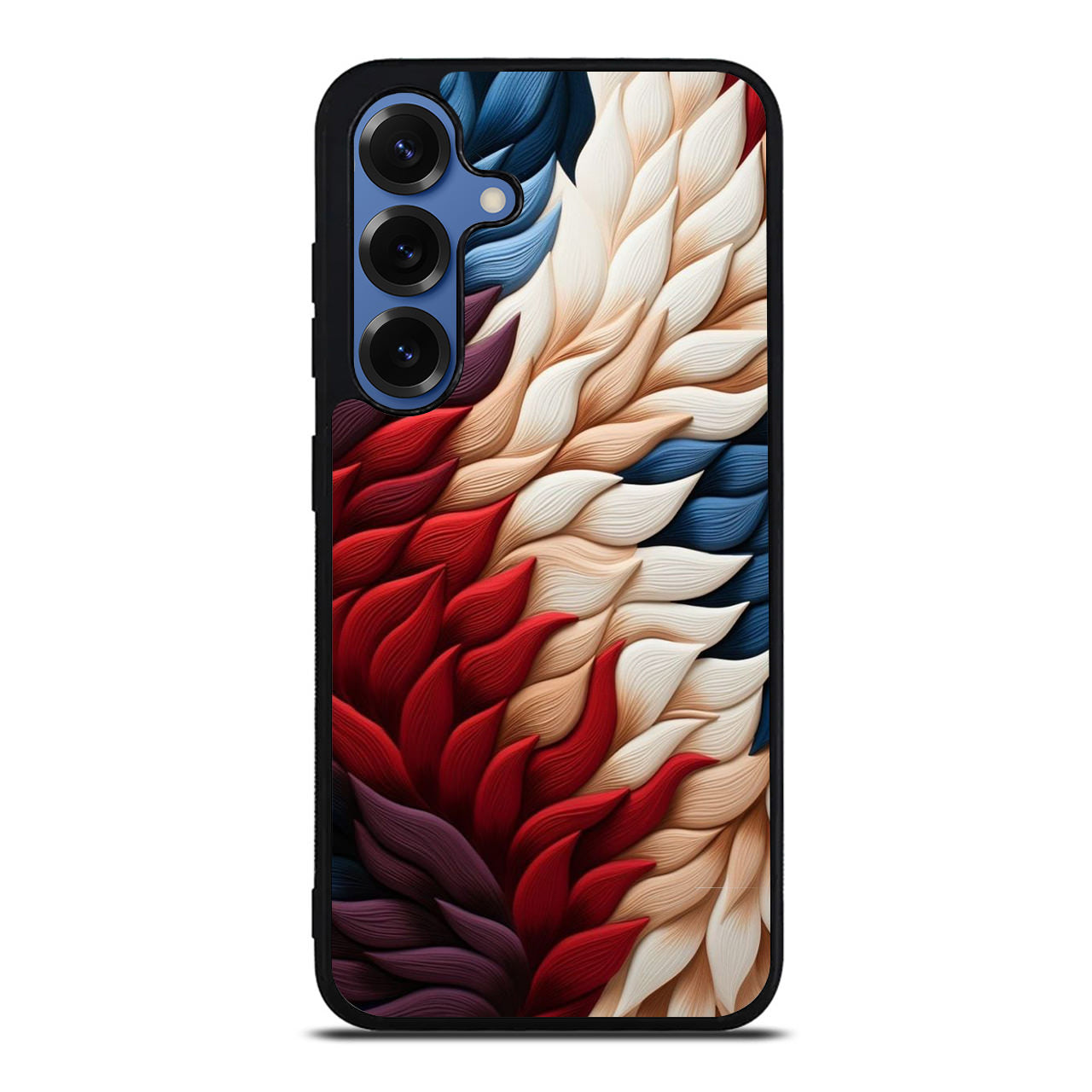 Colorful Feathers Art Samsung Galaxy S25 / S25 Plus Case