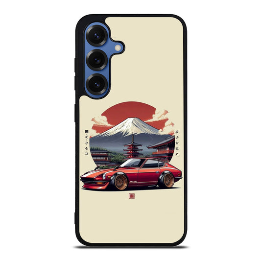 Fuji Fastback Racing the Rising Sun Samsung Galaxy S25 / S25 Plus Case