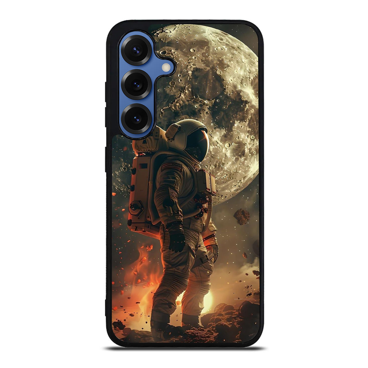 Lunar Sentinel Guardian of the Void Samsung Galaxy S25 / S25 Plus Case