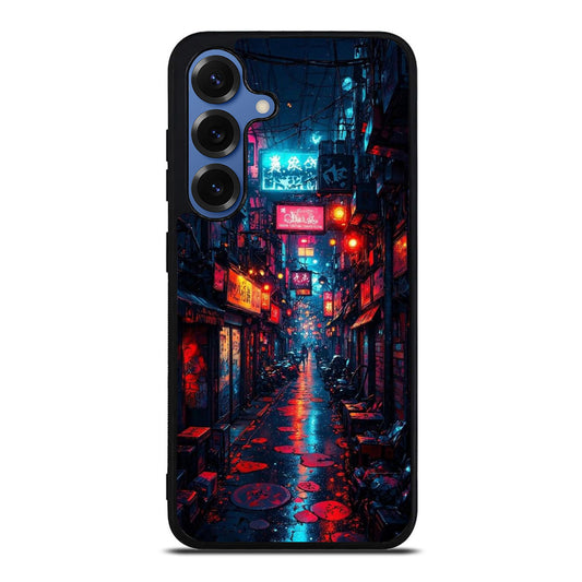 Neon Veins Of The Cyber City Samsung Galaxy S25 / S25 Plus Case