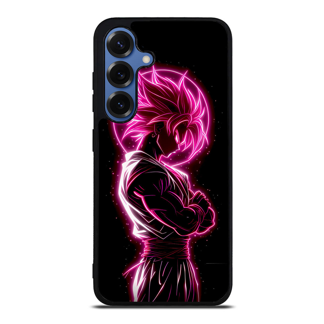 Pink Radiant Saiyan Samsung Galaxy S25 / S25 Plus Case