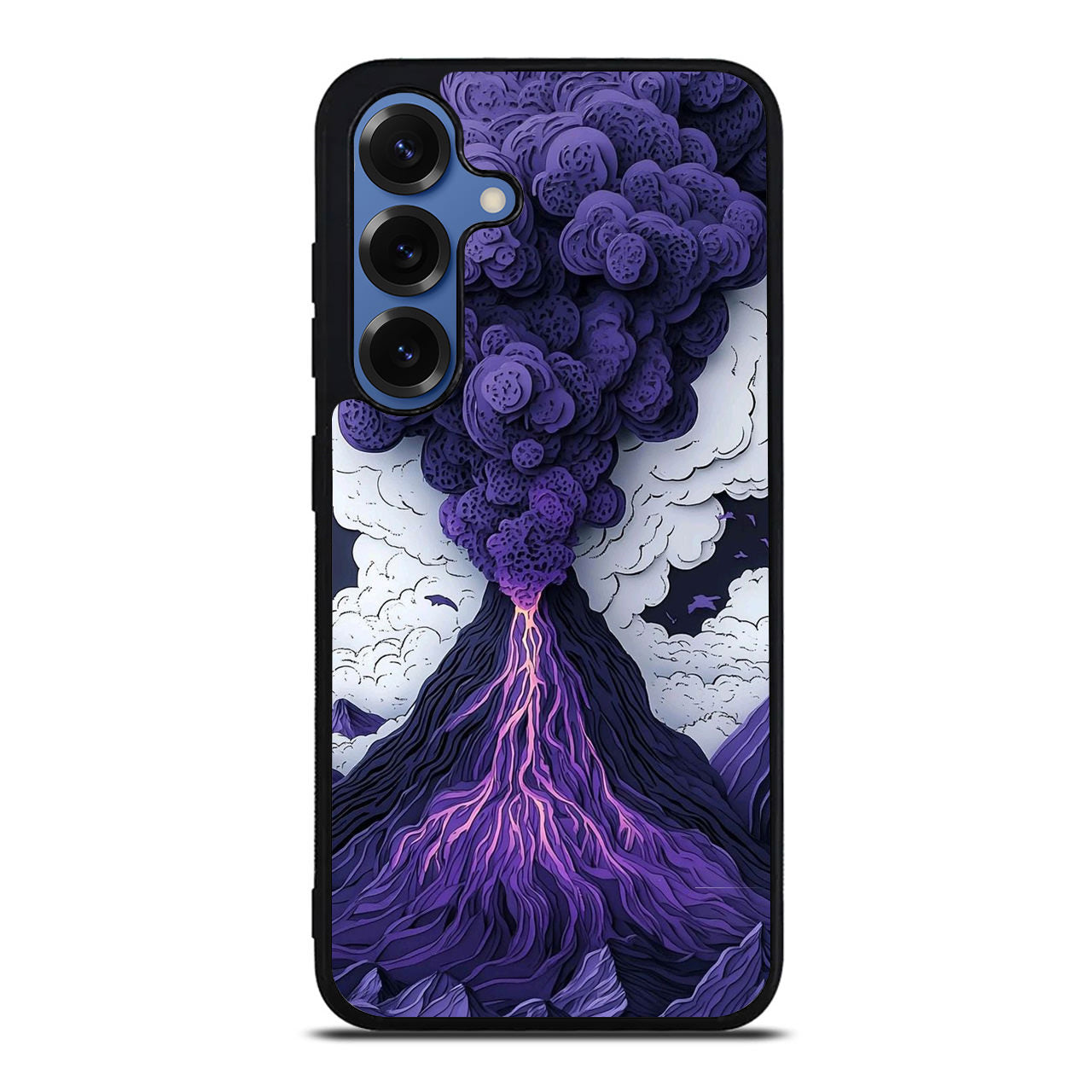 Violet Fury The Awakening Volcano Samsung Galaxy S25 / S25 Plus Case
