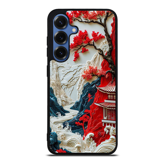 Whispers of the Crimson Zen Samsung Galaxy S25 / S25 Plus Case