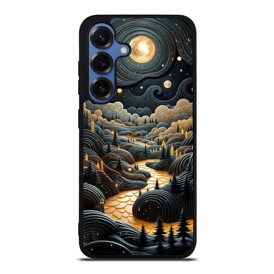 Whispers of the Lunar Valley Samsung Galaxy S25 / S25 Plus Case