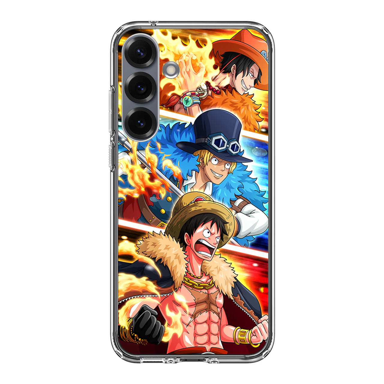 Ace Sabo Luffy Samsung Galaxy S25 / S25 Plus Case