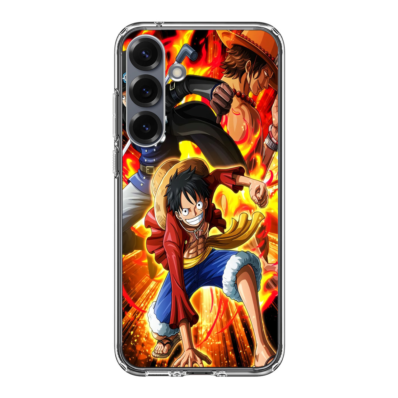 Ace Sabo Luffy Brotherhood Samsung Galaxy S25 / S25 Plus Case