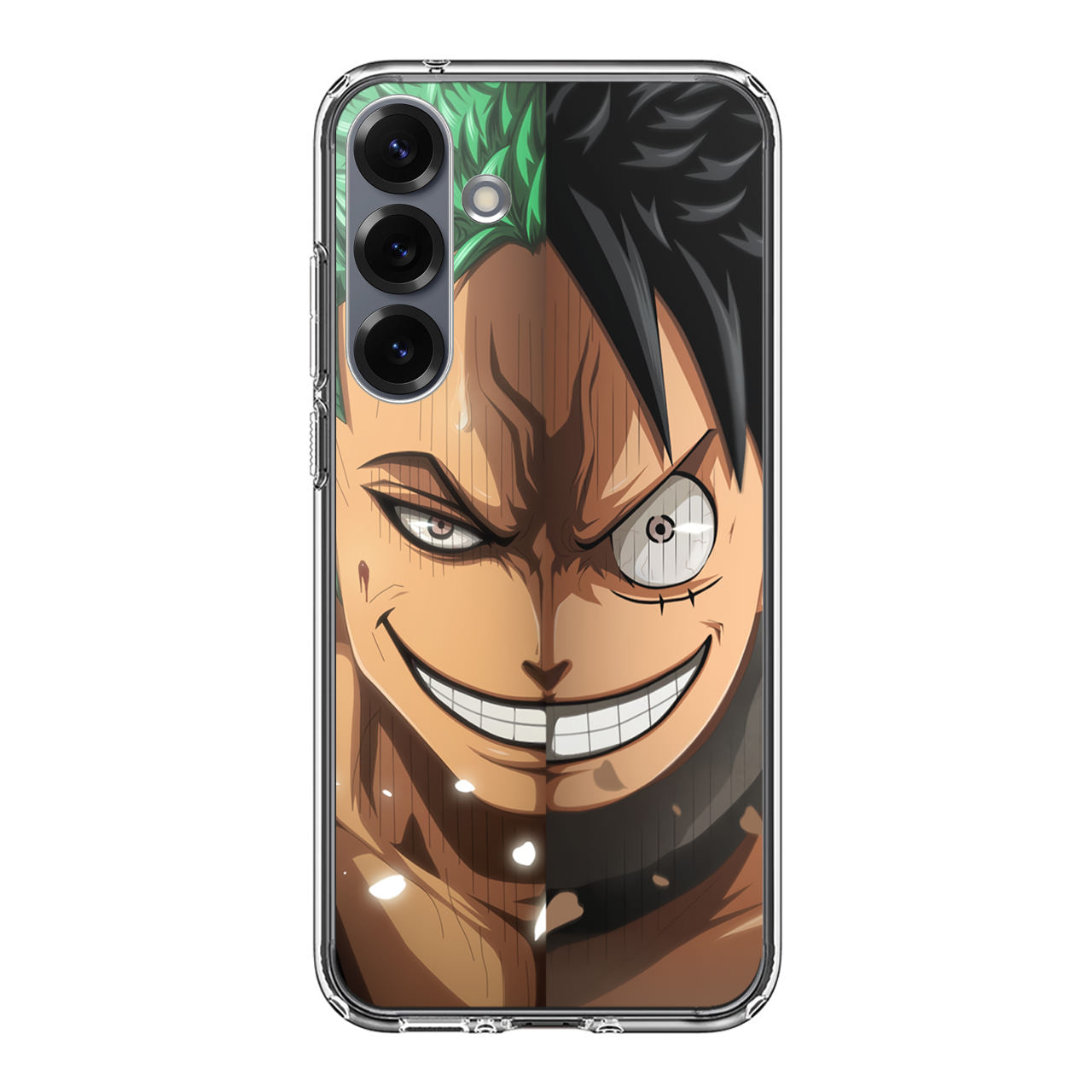 Luffy And Zoro Half Smile Samsung Galaxy S25 / S25 Plus Case