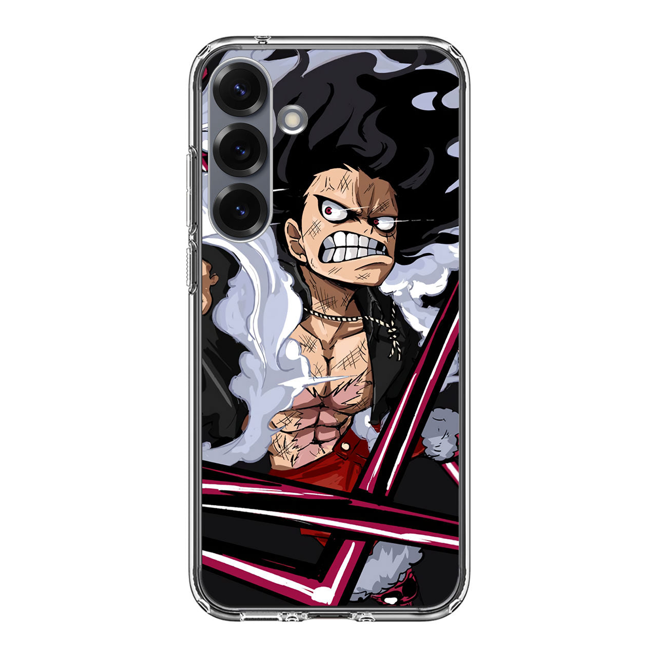 Luffy Snake Man Culverin Art Samsung Galaxy S25 / S25 Plus Case