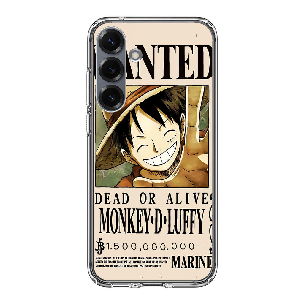 Monkey D Luffy Bounty Samsung Galaxy S25 / S25 Plus Case