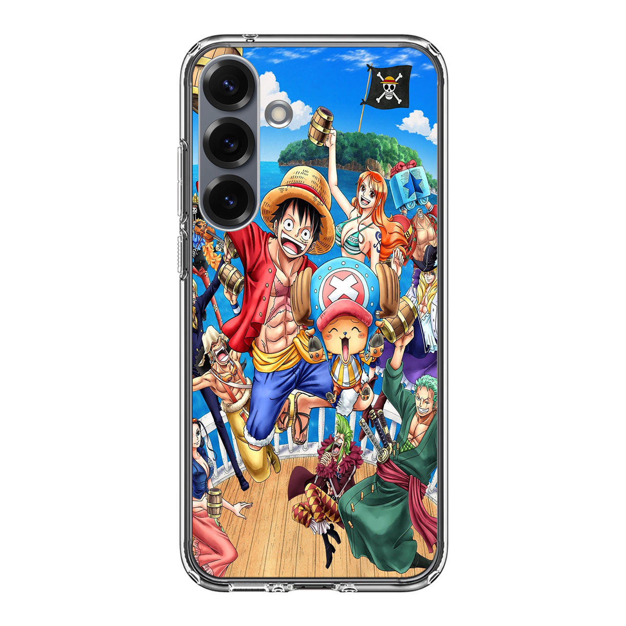 Straw Hat Pirates And Allies Samsung Galaxy S25 / S25 Plus Case