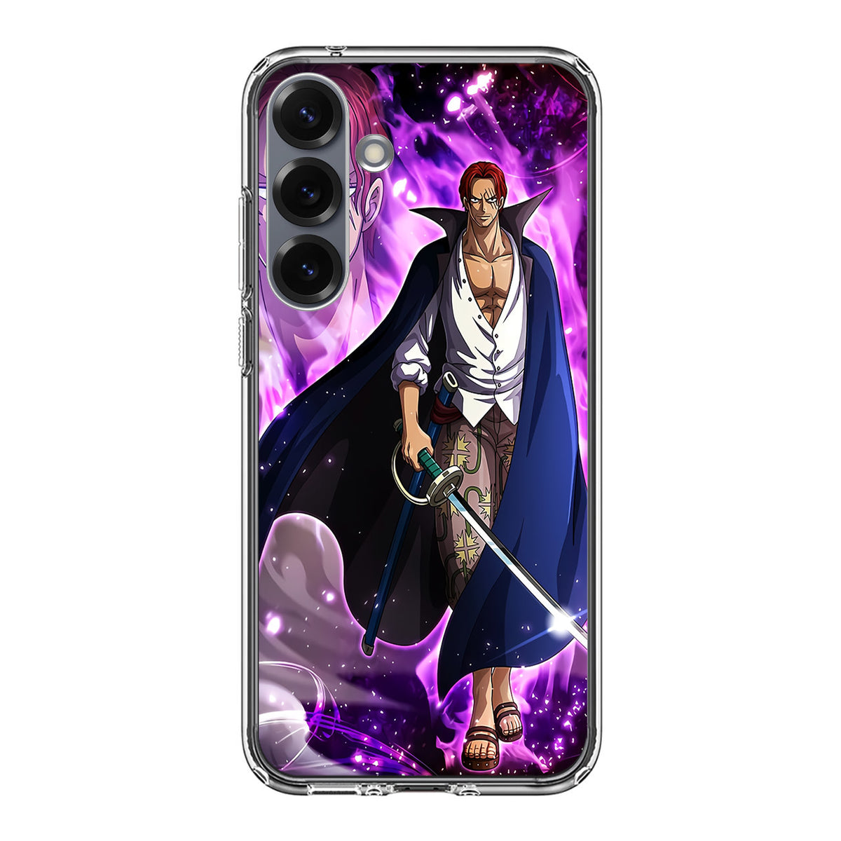 The Emperor Red Hair Shanks Samsung Galaxy S25 / S25 Plus Case