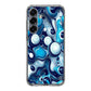 Abstract Art All Blue Samsung Galaxy S25 / S25 Plus Case