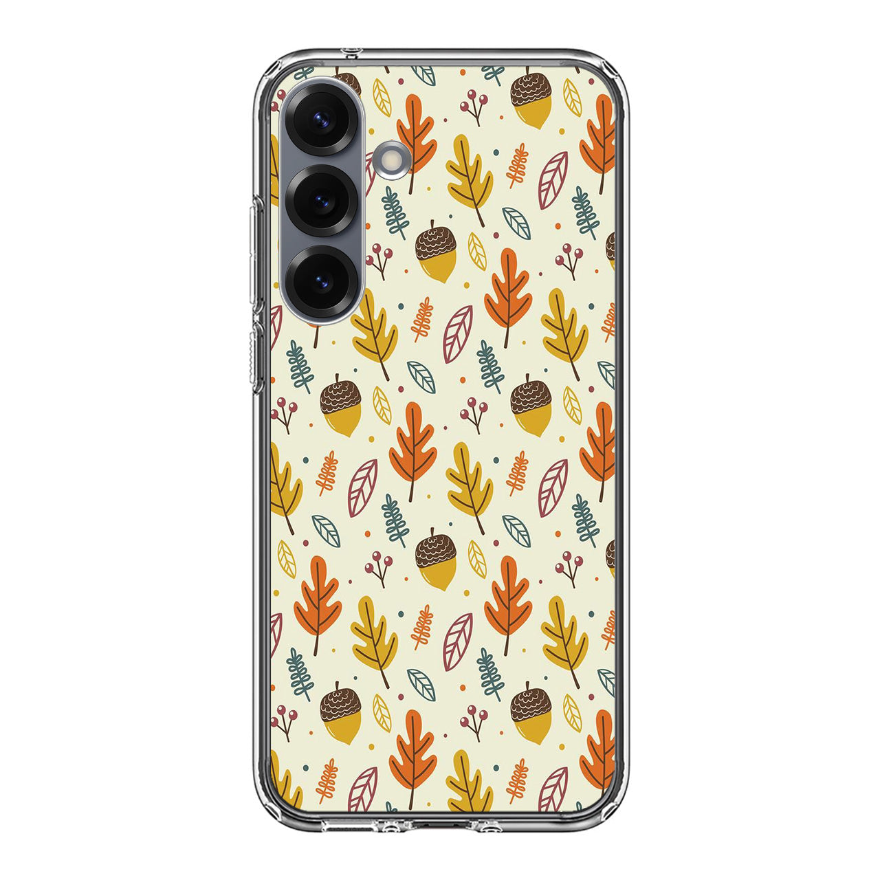 Autumn Things Pattern Samsung Galaxy S25 / S25 Plus Case