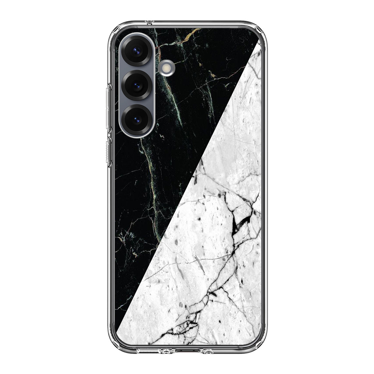 B&W Marble Samsung Galaxy S25 / S25 Plus Case