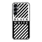 Black White Stripes Samsung Galaxy S25 / S25 Plus Case