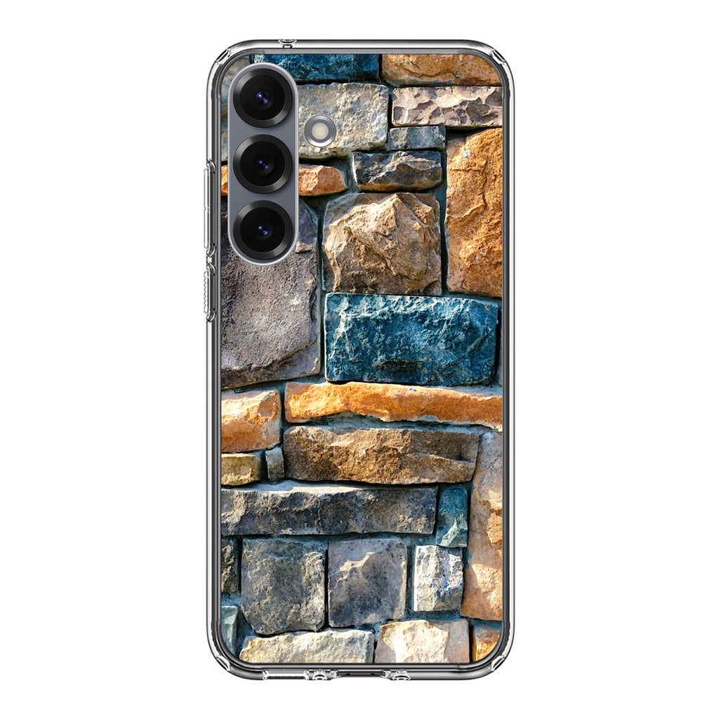 Colored Stone Piles Samsung Galaxy S25 / S25 Plus Case