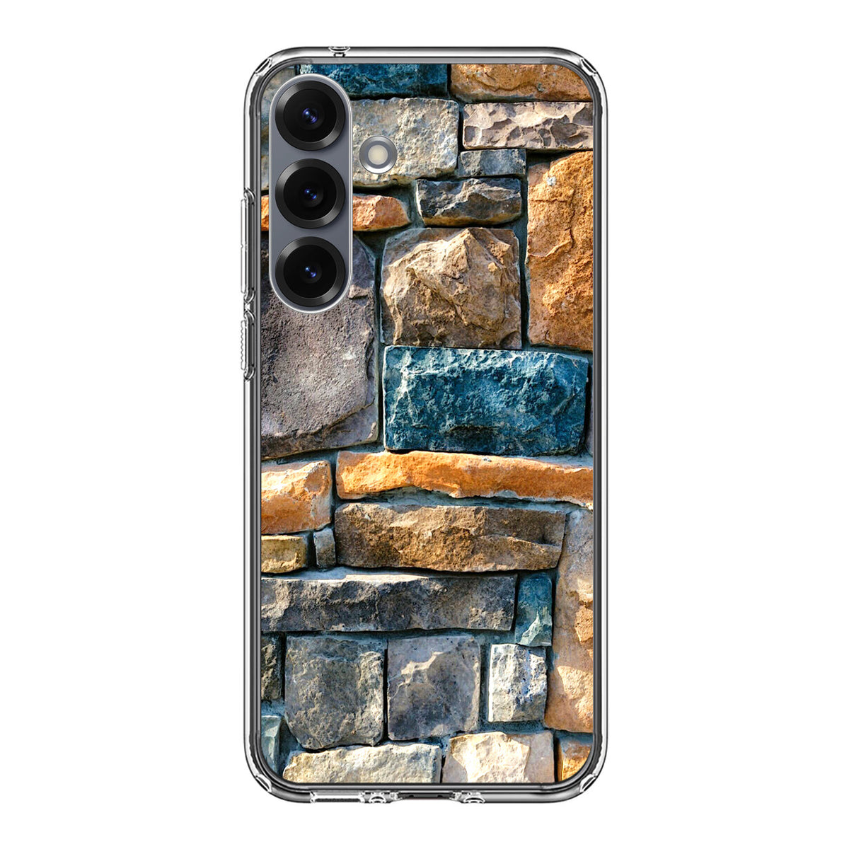 Colored Stone Piles Samsung Galaxy S25 / S25 Plus Case