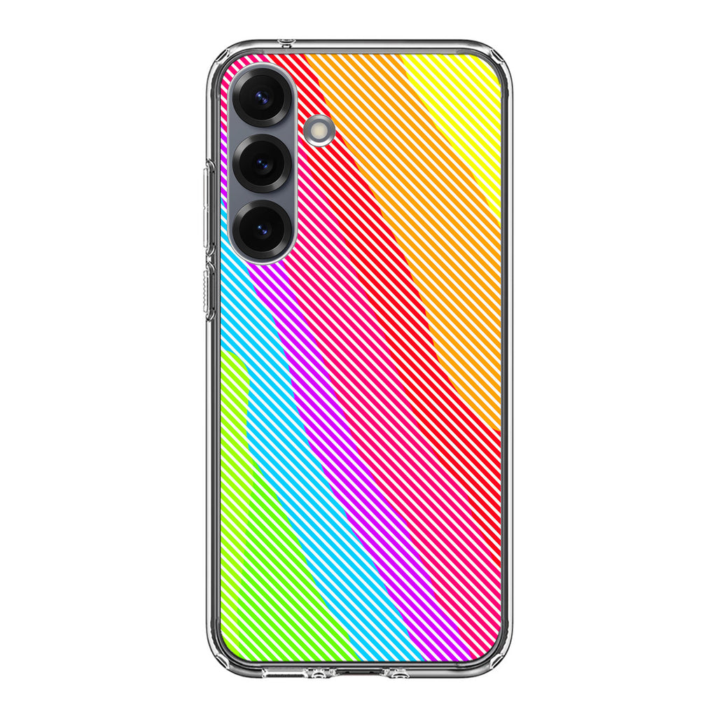 Colorful Stripes Samsung Galaxy S25 / S25 Plus Case
