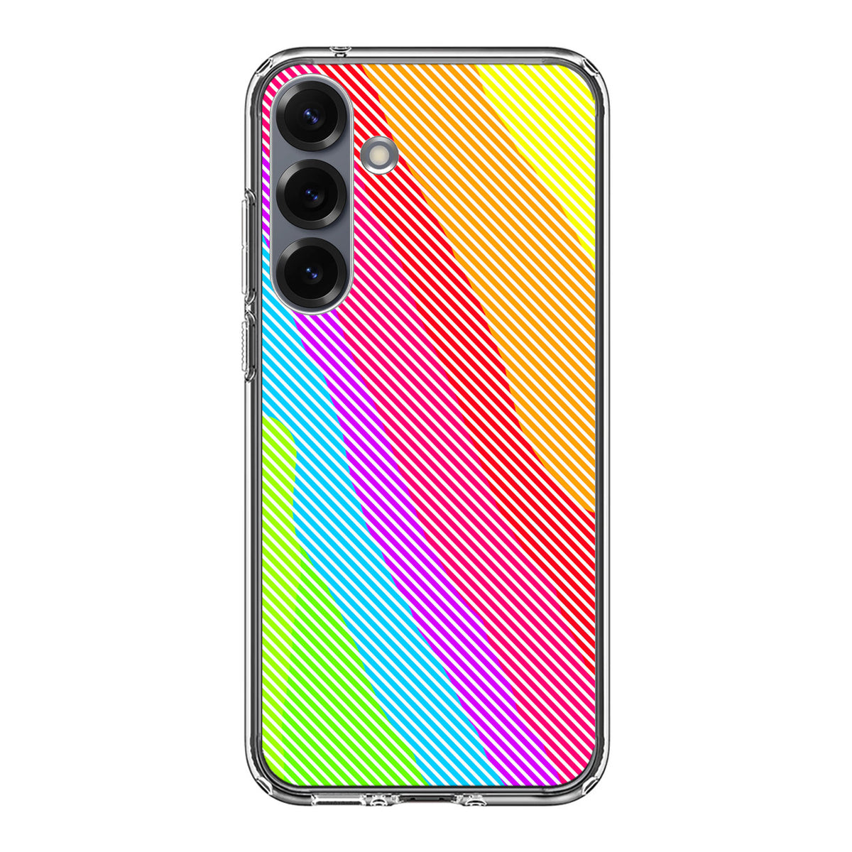 Colorful Stripes Samsung Galaxy S25 / S25 Plus Case