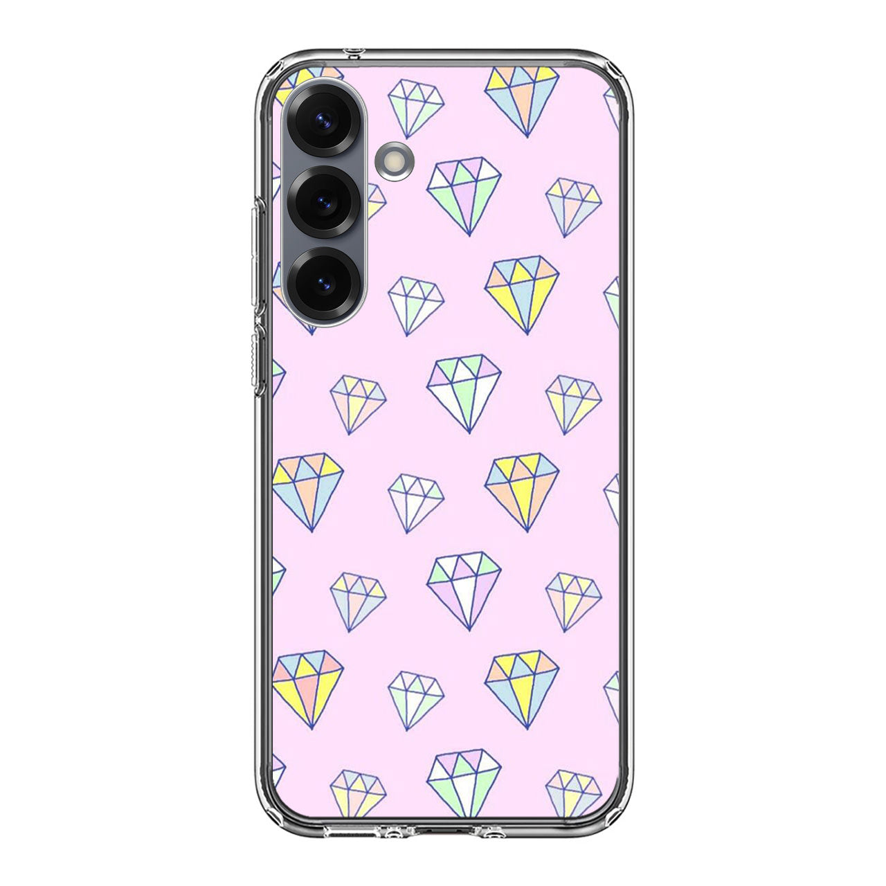 Diamonds Pattern Samsung Galaxy S25 / S25 Plus Case