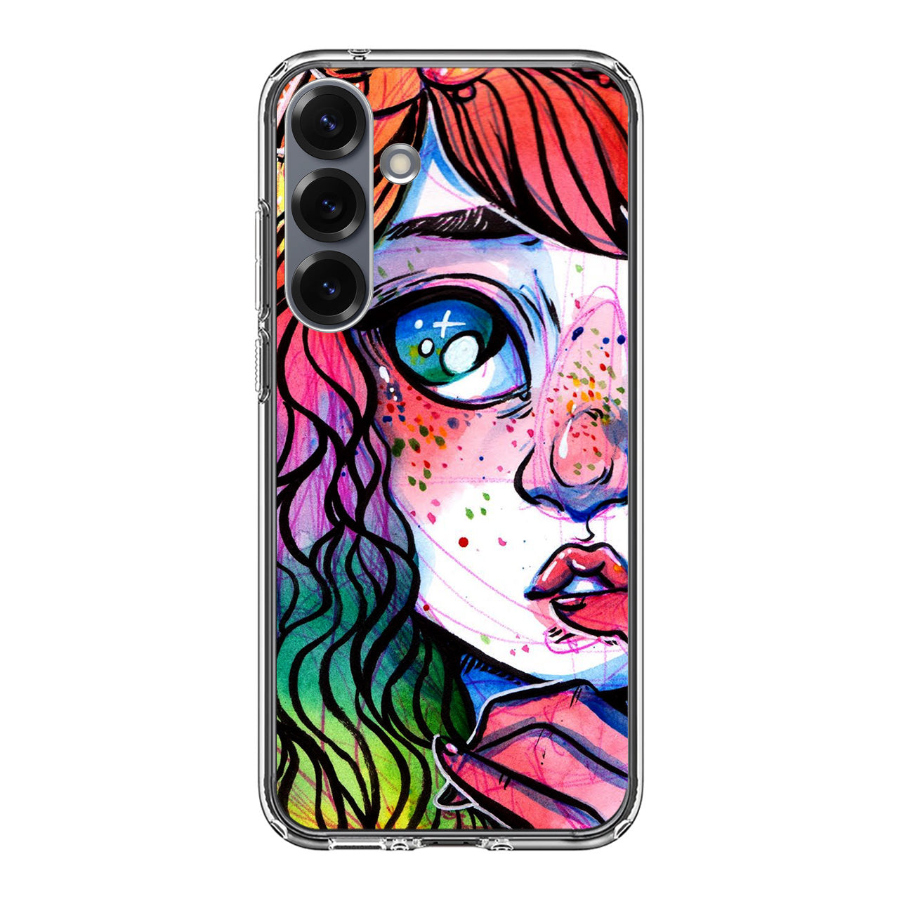 Eyes And Braids Samsung Galaxy S25 / S25 Plus Case