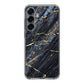 Golden Black Marble Samsung Galaxy S25 / S25 Plus Case